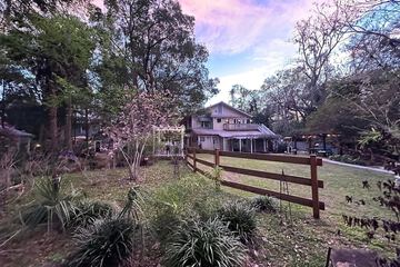 Outdoor wedding area