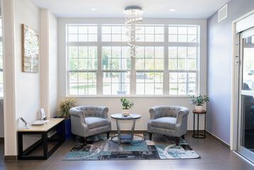 Lobby sitting area