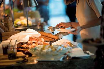 Breakfast buffet
