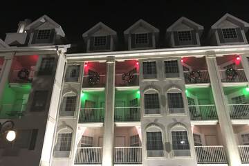 Front of property - evening/night