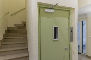 Interior entrance
