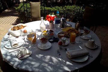 Breakfast area