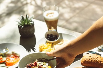 Breakfast area