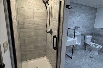 Shared bathroom