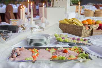 Breakfast buffet