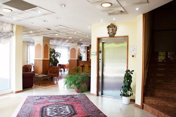 Interior entrance