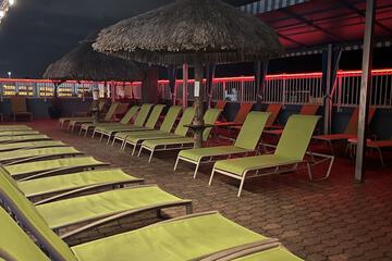 Rooftop pool
