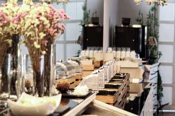 Breakfast buffet
