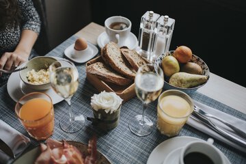 Breakfast buffet
