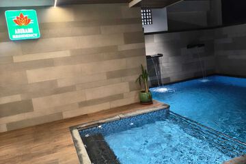Rooftop pool