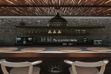 Poolside bar