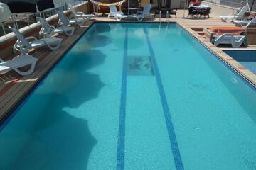 Rooftop pool