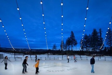 Ice skating