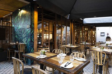 Breakfast area