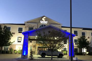 Front of property - evening/night