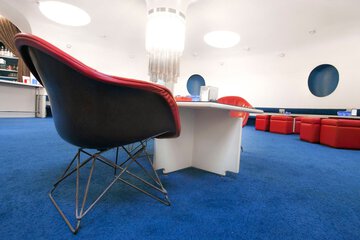 Lobby sitting area