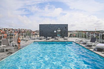 Rooftop pool