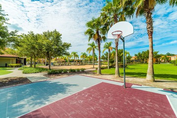 Basketball court