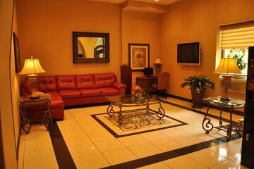Lobby sitting area