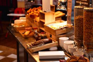 Breakfast buffet