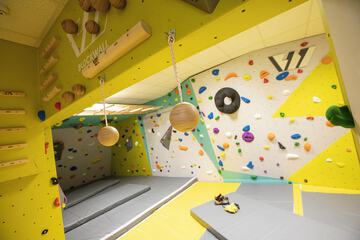 Rock climbing wall - indoor