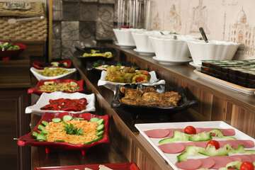 Breakfast buffet