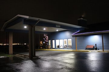 Front of property - evening/night