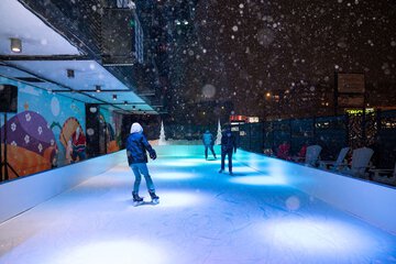 Ice skating