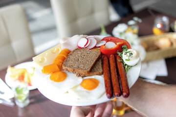 Breakfast meal