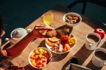 Breakfast buffet