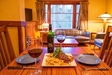 Couples dining