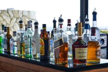 Poolside bar