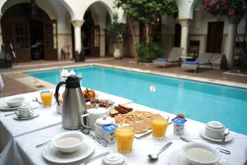 Breakfast area