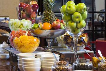 Breakfast buffet