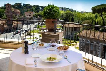 Rooftop terrace