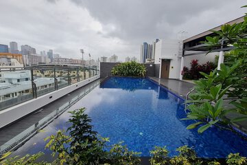Rooftop pool