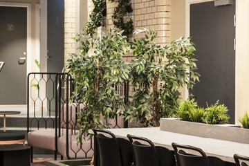Lobby sitting area
