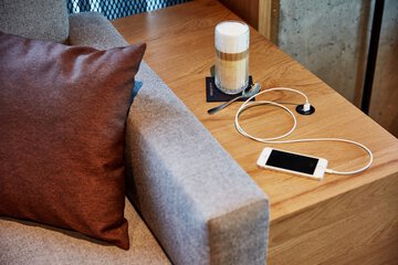 Lobby sitting area