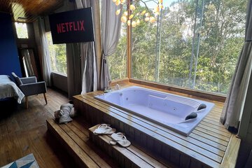 Private spa tub