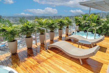 Rooftop terrace
