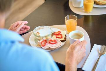 Breakfast buffet