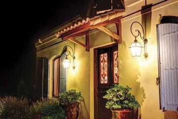 Front of property - evening/night