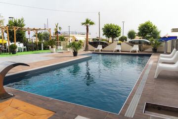 Rooftop pool