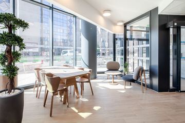 Lobby sitting area