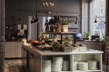 Breakfast buffet