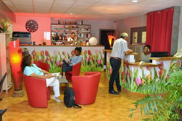 Lobby sitting area