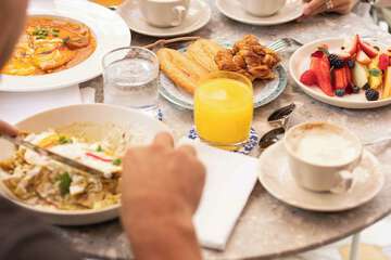 Breakfast area