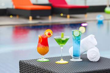 Rooftop pool