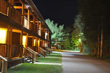 Front of property - evening/night