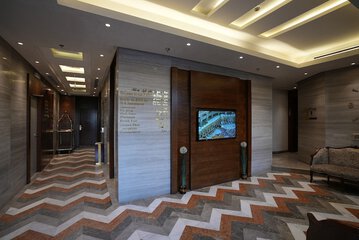 Lobby sitting area